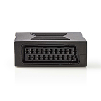 Nedis CVGB31950BK câble vidéo et adaptateur SCART (21-pin) Noir
