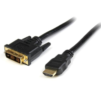 StarTech.com 0.5m, HDMI - DVI-D 0,5 m Czarny