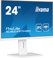iiyama ProLite XUB2497HSN-W1 computer monitor 60,5 cm (23.8") 1920 x 1080 Pixels Full HD LED Wit