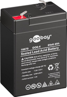 Goobay 16070 USV-Batterie Plombierte Bleisäure (VRLA) 6 V 4 Ah