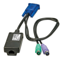 Lindy 39633 toetsenbord-video-muis (kvm) kabel Zwart