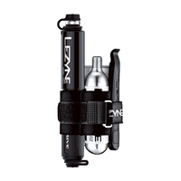 Lezyne Pocket Drive Loaded Black Schwarz Handluftpumpe