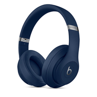 Apple Beats Studio 3 Fejhallgató Vezetékes és vezeték nélküli Fejpánt Hívás/zene Micro-USB Bluetooth Kék