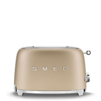 Smeg TSF01CHMEU Toaster 2 Scheibe(n) 950 W Gold