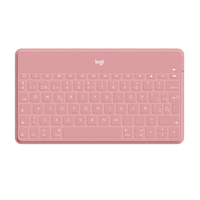 Logitech Keys-To-Go Rózsaszín Bluetooth Spanyol