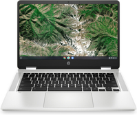 HP Chromebook x360 14a-ca0021nl Intel® Pentium® Silver N5030 35,6 cm (14") Touch screen Full HD 4 GB LPDDR4-SDRAM 128 GB eMMC Wi-Fi 5 (802.11ac) ChromeOS Argento