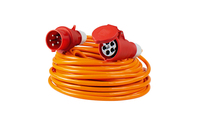 as-Schwabe 59510 kabel zasilające Pomarańczowy 10 m IEC 309
