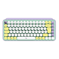 Logitech POP Keys Wireless Mechanical Keyboard With Emoji Keys tastiera Universale Bluetooth QWERTY Inglese Colore menta
