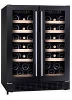 CDA CFWC624BL wine cooler Compressor wine cooler Freestanding Black 38 bottle(s)