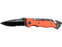 Yato YT-76052 Couteau Pointe centrale Couteau pliant