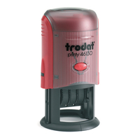 Trodat 46130 Autoinchiostrante Timbro testo/data