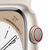 Apple Watch Series 8 OLED 45 mm Numérique 396 x 484 pixels Écran tactile 4G Beige Wifi GPS (satellite)