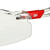 3M SF501SGAF-RED-EU Okulary ochronne Poliwęglan (PC) Czerwony, Przezroczysty