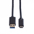 ROLINE 11.02.9011 cable USB 1 m USB 3.2 Gen 1 (3.1 Gen 1) USB A USB C Negro