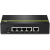 Trendnet TPE-S50 network switch Unmanaged L2 Fast Ethernet (10/100) Power over Ethernet (PoE) Black