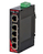 Red Lion SL-5ES-1 łącza sieciowe Nie zarządzany Fast Ethernet (10/100) Czarny, Czerwony