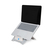 R-Go Tools Riser Podstawka pod laptopa R-Go Elastyczna, regulowana, składana podstawka pod laptopa, ergonomiczna, aluminium Hylite, srebrna