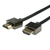 ROLINE HDMI 1m kabel HDMI HDMI Typu A (Standard) Czarny