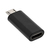 InLine 33302I tussenstuk voor kabels micro USB male USB C Zwart