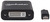 Manhattan Aktiver Mini-DisplayPort auf DVI-I-Adapter, Mini-DisplayPort-Stecker auf DVI-I Dual-Link-Buchse, 4K@30Hz, schwarz, Polybagverpackung