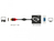 DeLOCK 62994 adapter kablowy 0,2 m USB Type-C VGA (D-Sub) Czarny