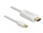 DeLOCK 83706 Videokabel-Adapter 1 m Mini DisplayPort HDMI Weiß