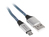Tracer TRAKBK46929 kabel USB 1 m USB 2.0 USB A Micro-USB A Czarny, Niebieski