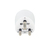 Skross 1.500201-E adapter wtyczek zasilających Typ C (wtyczka eur) Biały