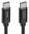 Hama Fabric câble USB USB 2.0 1,5 m USB C Noir