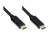 EXSYS EX-K1585-1.0 USB-kabel 1 m USB 3.2 Gen 1 (3.1 Gen 1) USB C Zwart