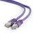 Gembird PP6A-LSZHCU-V-0.5M hálózati kábel Ibolya 0,5 M Cat6a S/FTP (S-STP)