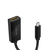 LogiLink UA0380 adapter kablowy 0,15 m USB Type-C HDMI Czarny