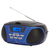 Aiwa BBTU-300BL przenośny system stereo Analogowy 5 W Czarny, Niebieski