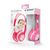Gembird MHP-JR-PK headphones/headset Wired Head-band Music Pink