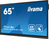 iiyama TE6512MIS-B1AG pantalla de señalización Panel plano interactivo 165,1 cm (65") LCD Wifi 400 cd / m² 4K Ultra HD Negro Pantalla táctil Procesador incorporado Android 11 24/7