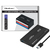 Qoltec 51861 storage drive enclosure HDD/SSD enclosure Black 2.5"