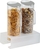 Cerealien-Bar LUCKY 3-tlg. Maße: ca. 26 x 16,5 x 32 cm 1 Ständer, Plexiglas