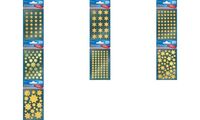 AVERY Zweckform ZDesign Stickers de Noël "étoiles", or (72052805)