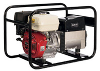 Stromerzeuger Stromaggregat Benzinmotor "SEBS 6500WD/25", 230V/400, 4,0/7kVA,Honda GX390