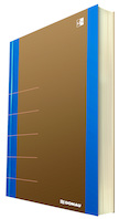 Notatnik DONAU Life, organizer, 165x230mm, 80 kart., niebieski