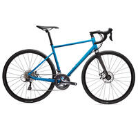 Second Life - Road Bike Triban Rc 500 Disc Brake - Blue - Excellent - XL