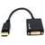 StarTech.com DisplayPort auf DVI Adapter DP St zu Bu Video-Konverter DisplayPort-Adapter M bis DVI-I W Schwarz