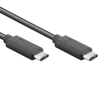 Actieve USB-C Kabel - USB 3.2 Gen 2 - AOC - PD 60W - 10 meter - Zwart