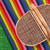 Relaxdays XXL Picknickdecke, 200x200 cm, Fleece Stranddecke, gestreift, wärmeisoliert, wasserdicht, alubeschichtet, bunt