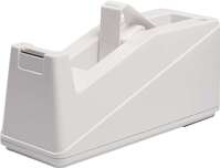 BURMANN 692061 Tischabroller Kunststoff weiß für Bandbreite 25 mm