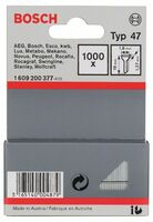 Bosch 1609200377 Tackernagel Typ 47, 1,8 x 1,27 x 19 mm, 1000er-Pack