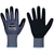 ATLANTA STRONGHAND® Handschuhe, Nylon/Nitril/PU, Gr.10 Grau / Schwarz, CAT 2,