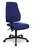 Topstar GmbH Krzesło biurowe obrotowe ze stykiem stałym błękit królewski 420-550 mm bez oparć