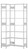Eckregal (Felder A + B) 3000 x 1000 x 400, 2x7 Fachböden, Längenriegel, RAL 7035 lichtgrau