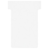 Nobo T-Cards A50 Size 2 White (Pack 100) 32938900
